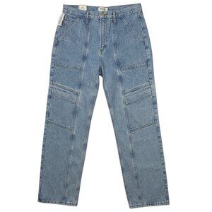 Agolde Cooper Cargo Jeans 29 Rank High Rise Straight Leg NEW